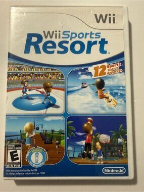 Nintendo Wii Sports Resort Game Complete w/ Case & Manual